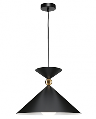 KRISSY 1LT LARGE PENDANT BLACK